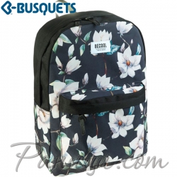 BUSQUETS Becool Sweet Flowers Ученическа раница с едно отделение 8422829641820 BUSQUETS Becool Sweet Flowers Ученическа раница с едно отделение 8422829641820